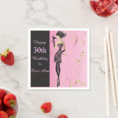 Serviette En Papier Prix Customize (En situation)