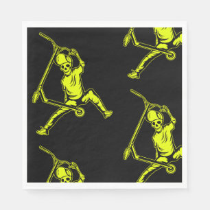 Serviette En Papier Pro Scooter Free Rider Traces