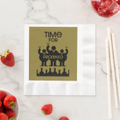 Serviette En Papier Procurez-vous des boissons à vin (En situation)