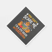 Serviette En Papier Prof de 4e année drôle Halloween Fantôme (Coin)