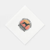 Serviette En Papier Professeur de physique aime conception de chien vi (Coin)