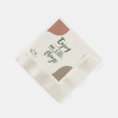 Serviette En Papier Profitez de l'inspiration des petites choses (Coin)