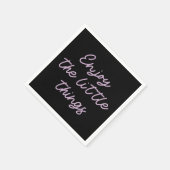 Serviette En Papier Profitez des petites choses 52 (Coin)