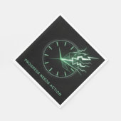 Serviette En Papier Progress Needs Action (Coin)