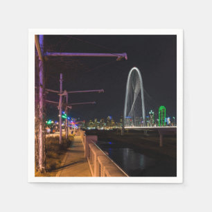 Serviette En Papier Promenade nocturne de Dallas