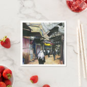 Serviette En Papier Promenez-vous à travers l'Antiquité, Vieux Jérusal (En situation)