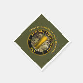 Serviette En Papier Promotion de sous-lieutenant 2LT   (Coin)