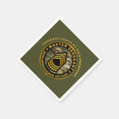 Serviette En Papier Promotion Sergent Major MSG  (Coin)