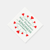 Serviette En Papier Promouvoir la gentillesse (Coin)