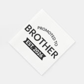 Serviette En Papier Promu À Frère Est. 2026 II (Coin)