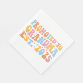 Serviette En Papier Promu À Grand-Mère Est. III 2025 (Coin)