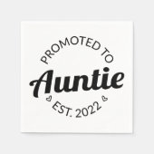 Serviette En Papier Promu À Tante Est. 2022 I (Devant)