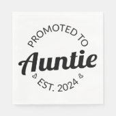 Serviette En Papier Promu À Tante Est. 2024 I (Devant)