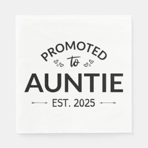Serviette En Papier Promu À Tante Est. 2025 II