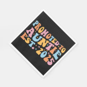 Serviette En Papier Promu À Tante Est. III 2025 (Coin)