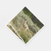 Serviette En Papier Pronghorn au Parc national de Grand Teton (Coin)