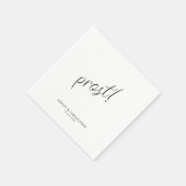 Serviette En Papier Prost ! Cocktail minimal pour toutes les occasions (Coin)