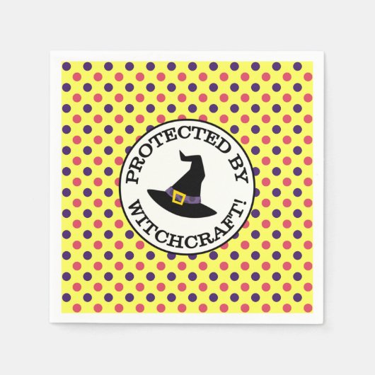SERVIETTE EN PAPIER PROTÉGÉ PAR WITCHCRAFT (Devant)