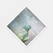 Serviette En Papier Protéger notre liberté (Coin)