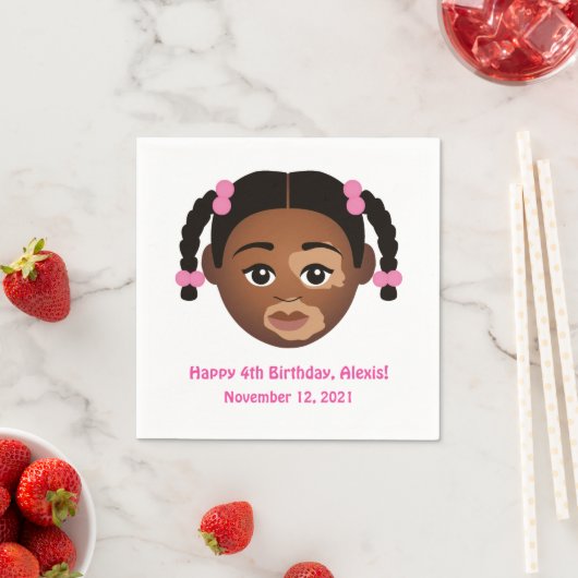 Serviette En Papier #Proud2BNaturalMe Choose-My-Complexion Anniversair (En situation)