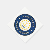 Serviette En Papier Providence Rhode Island (Coin)