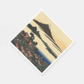 Serviette En Papier Province ancienne de Kai | Katsushika Hokusai dess (Coin)