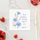 Serviette En Papier Psaume 91 Il donnera à ses anges l'inspiration (En situation)