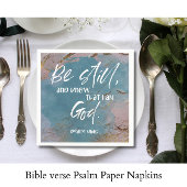 Serviette En Papier Psaume verset Bible Papier