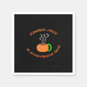Serviette En Papier PSL Citrouille épices et tout Nice