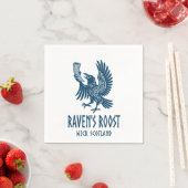 Serviette En Papier Pub Raven's Roost Wick Écosse (En situation)