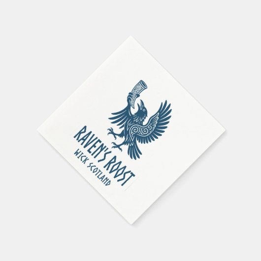 Serviette En Papier Pub Raven's Roost Wick Écosse (Coin)