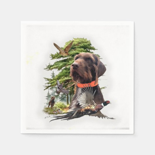 Serviette En Papier Pudelpoteurs (Devant)