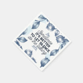 Serviette En Papier Puissance du silence - Citation inspirante (Coin)