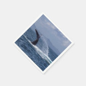 Serviette En Papier Puissant baleine à bosse Splash (Coin)