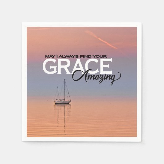 Serviette En Papier Puisse-Je Toujours Trouver Votre Chrétien Extraord (Devant)