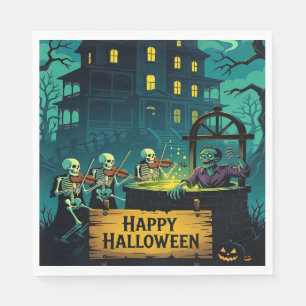 Serviette En Papier Puits à souhaits zombie de la maison hantée :