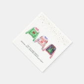 Serviette En Papier Pull de Noël laid | Fête de fin d'année (Coin)