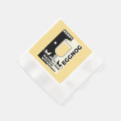 Serviette En Papier Punch de Noël Eggnog (Coin)