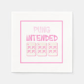 Serviette En Papier Pung Prévu Mahjong Coquette Grandmillentenaire (Devant)