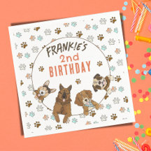 Puppy Paw-ty fête d'anniversaire