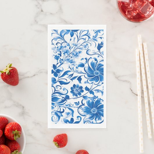 Serviette En Papier Pure Pamper Linens : Luxueux Napkin Towel (En situation)