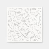 Serviette En Papier Purim (Devant)