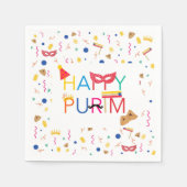 Serviette En Papier Purim Napkins (Devant)