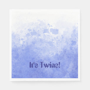 Serviette En Papier Purple C'est Twin's Napkin