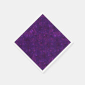Serviette En Papier Purple confeti (Coin)
