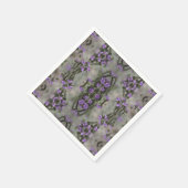 Serviette En Papier Purple Salt Heliotrope (Coin)