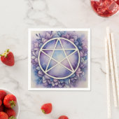 Serviette En Papier PurpleVibes (En situation)
