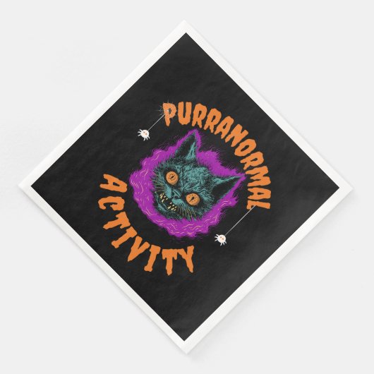 Serviette En Papier 🕷️ Purranormal Napkins 🐾 (Coin)