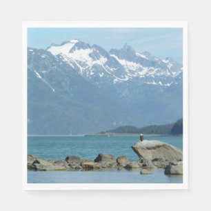 Serviette En Papier Pygargue à tête blanche à Skagway Alaska
