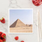 Serviette En Papier Pyramides d'Egypte Café Mug (En situation)